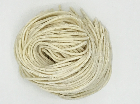【5玉セット】【メール便対応】 全粒粉入り細麺  替え玉 細麺 【送料無料】